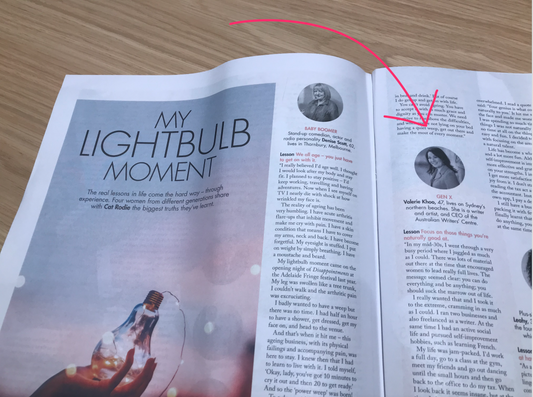 My lightbulb moment