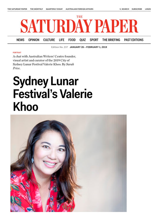 Profile in The Saturday Paper