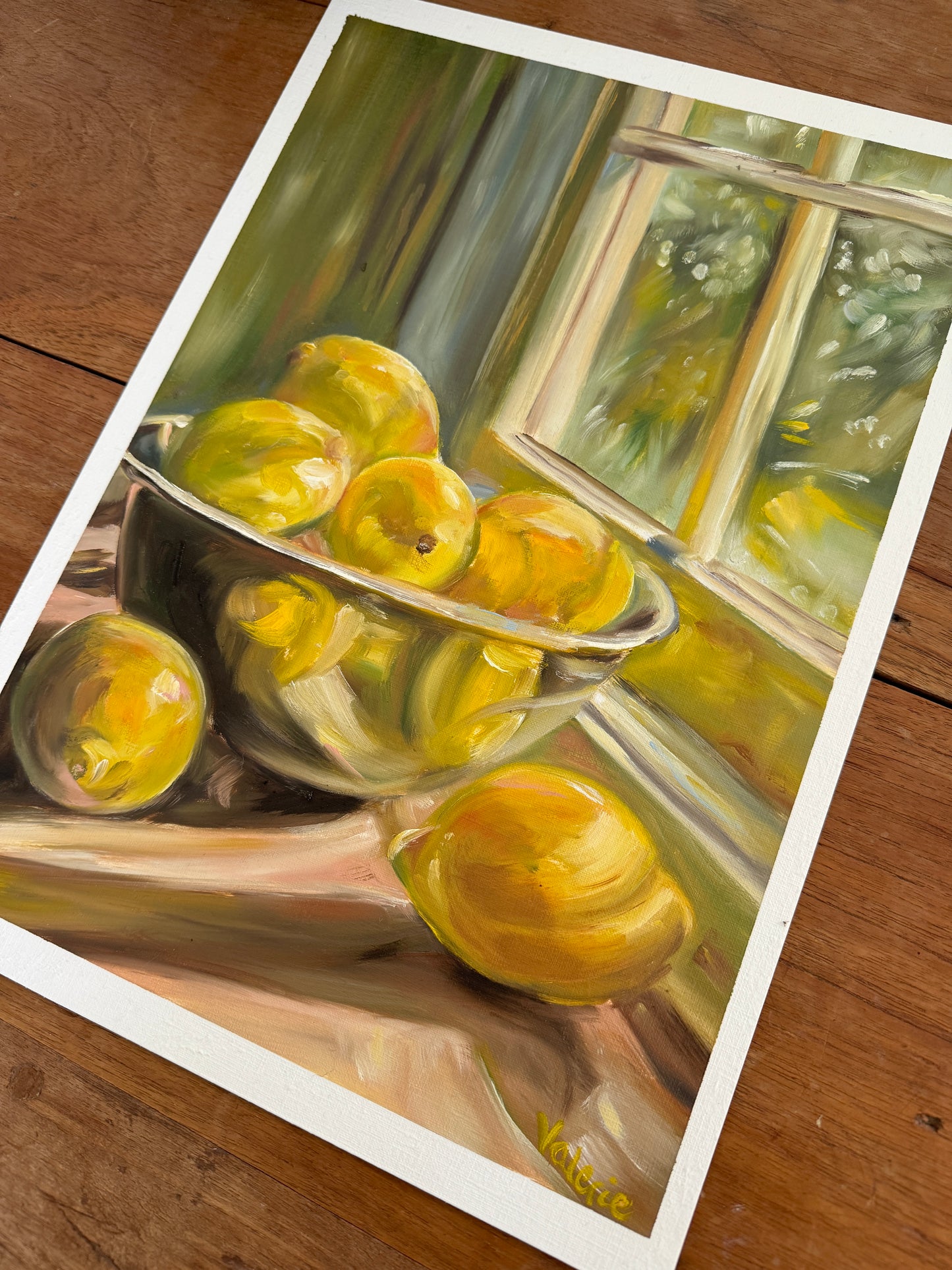 Lemons by the Window – Fine Art Print