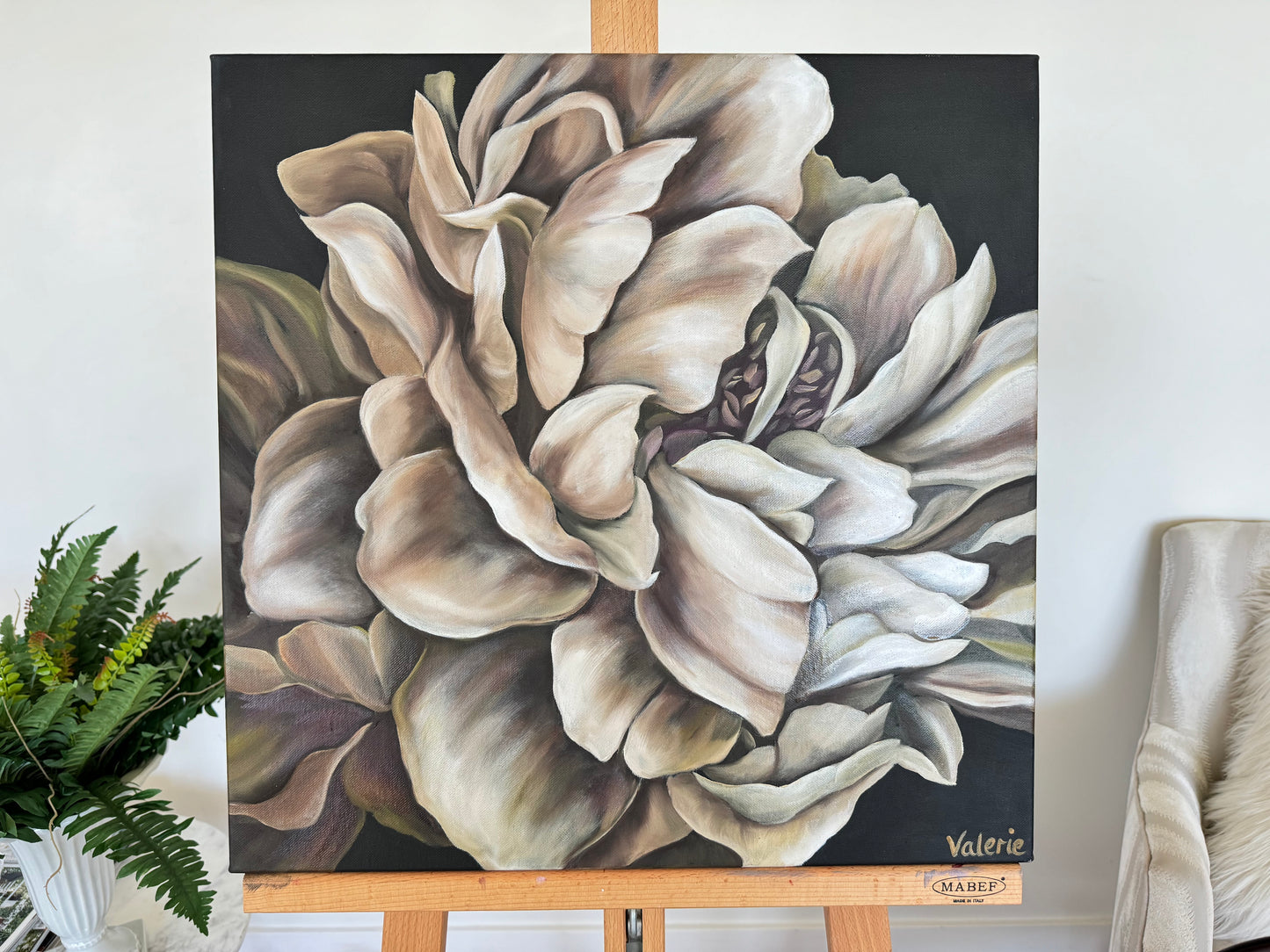 Portrait of a Vintage Peony