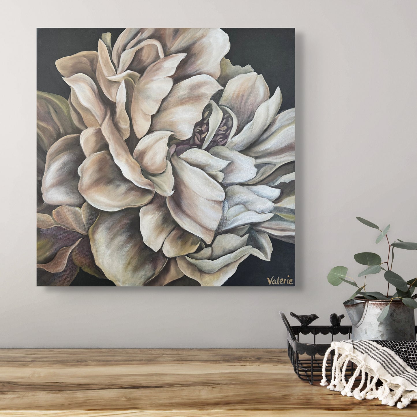 Portrait of a Vintage Peony