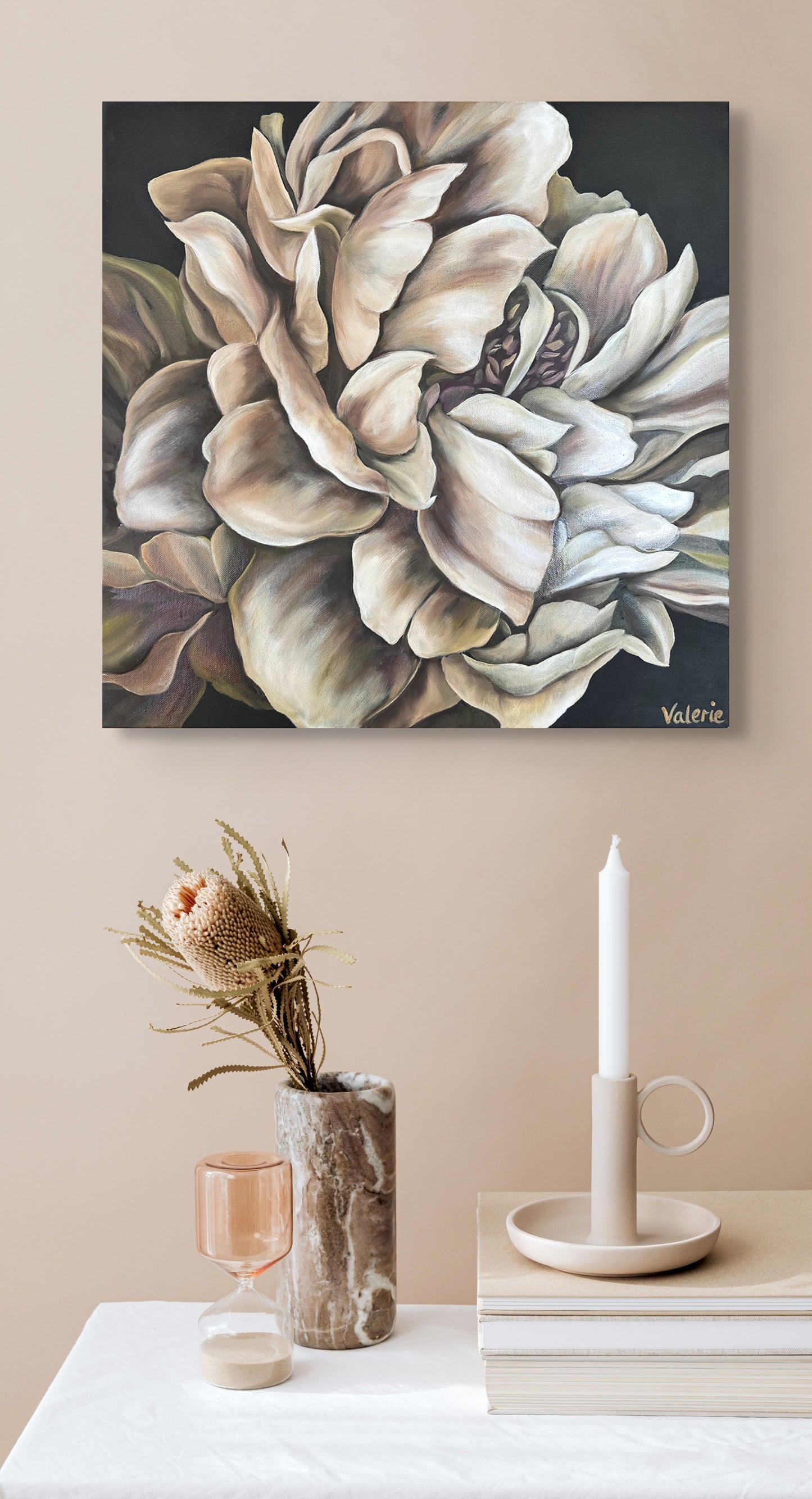 Portrait of a Vintage Peony