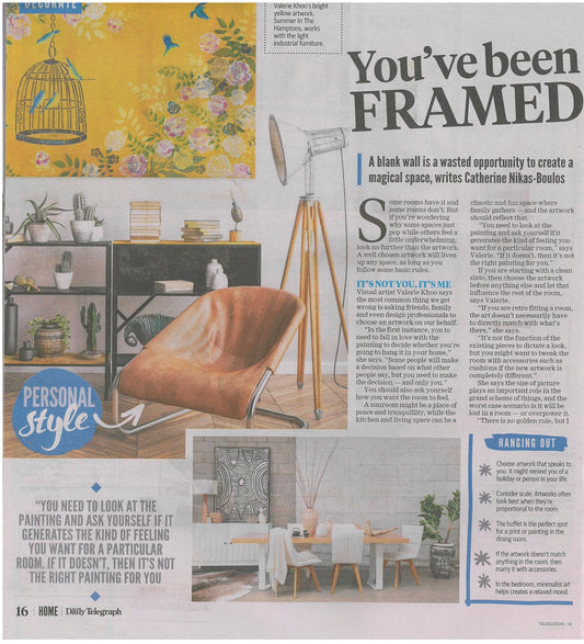 Flying Apostrophes in HOMES magazine in The Daily Telegraph