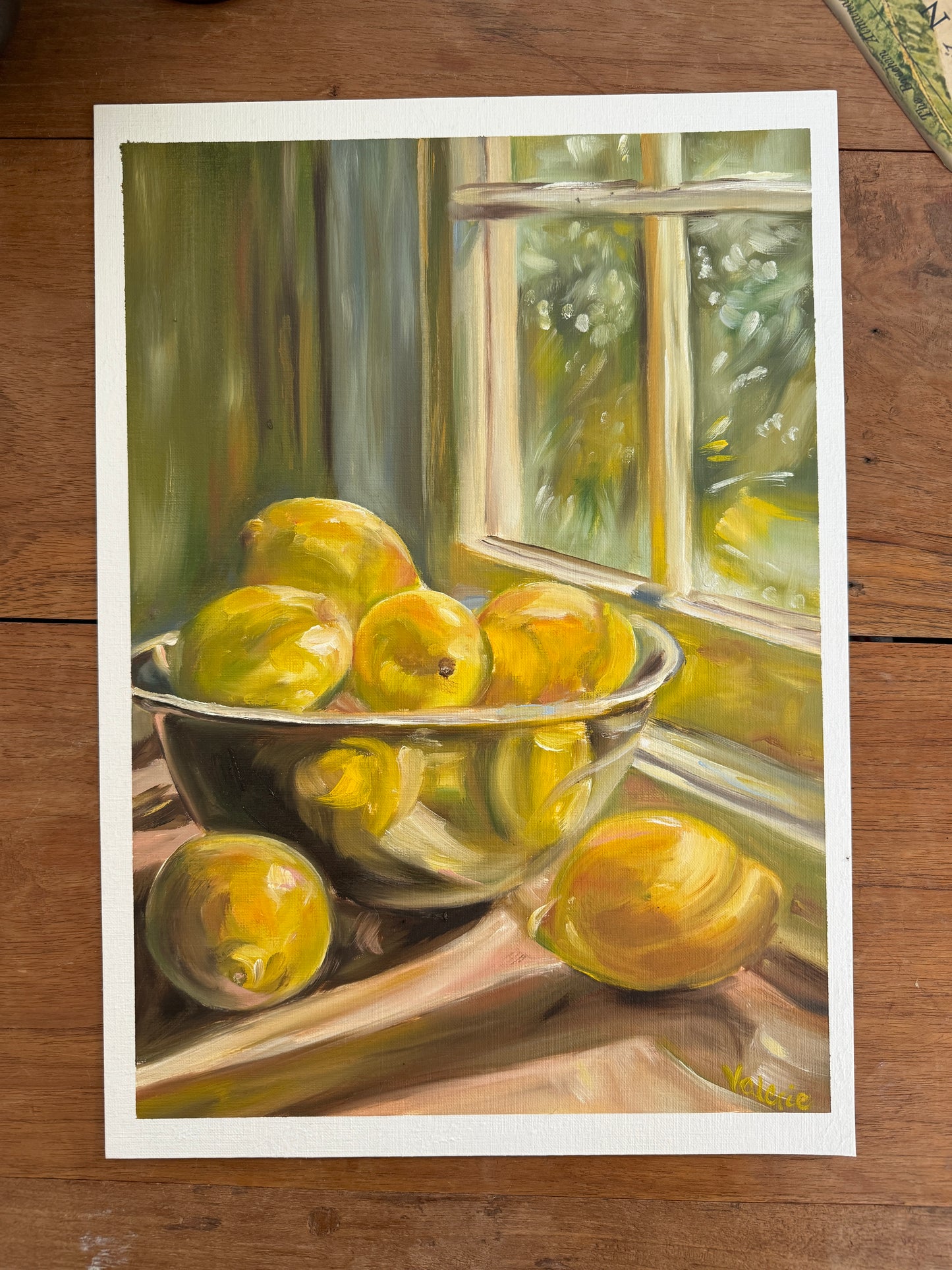 Lemons by the Window – Fine Art Print