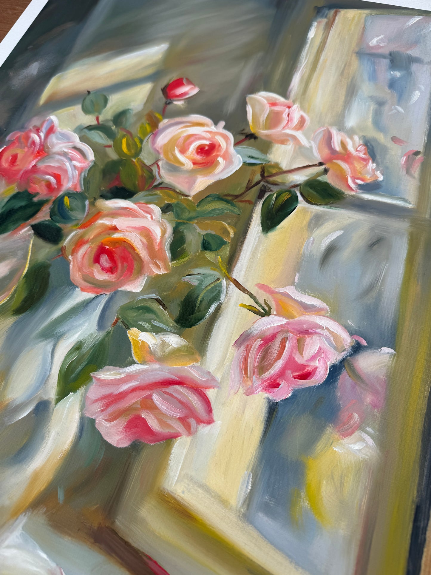 Roses in the Morning Light – Fine Art Print