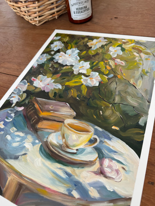 Afternoon Reading Corner – Fine Art Print