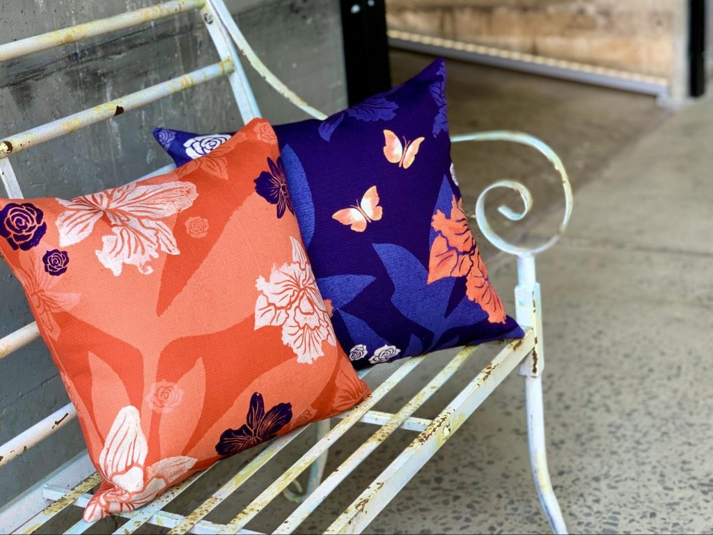 Cushions: Enchanted Orchid series